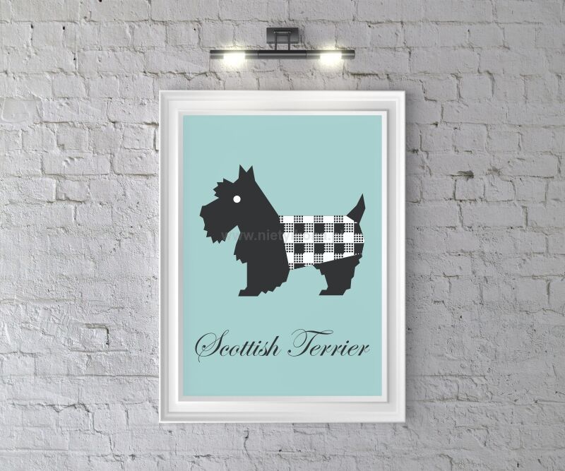Plakat Scottish Terrier