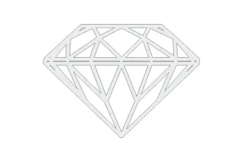 Wprasowanka FLEX (odblask) - Diament