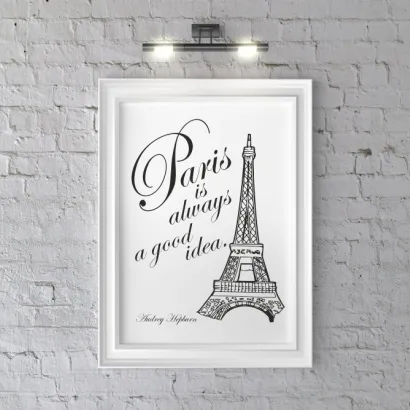 Plakat Paris is always a good idea