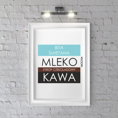 Plakat KAWA MOCHA