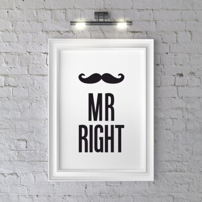 Plakat Mr Right