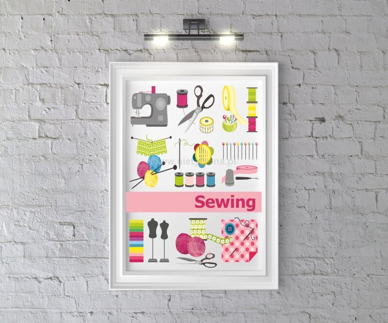 Plakat Sewing 
