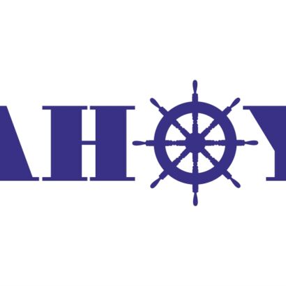 Naklejka Ahoy 