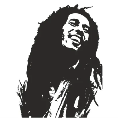 Naklejka Bob Marley