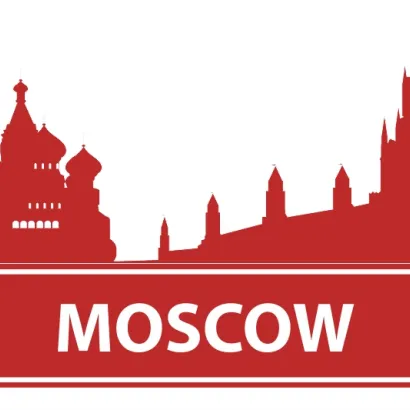 Naklejka MOSCOW