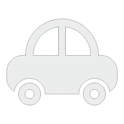 Wprasowanka FLEX (odblask) -Samochód