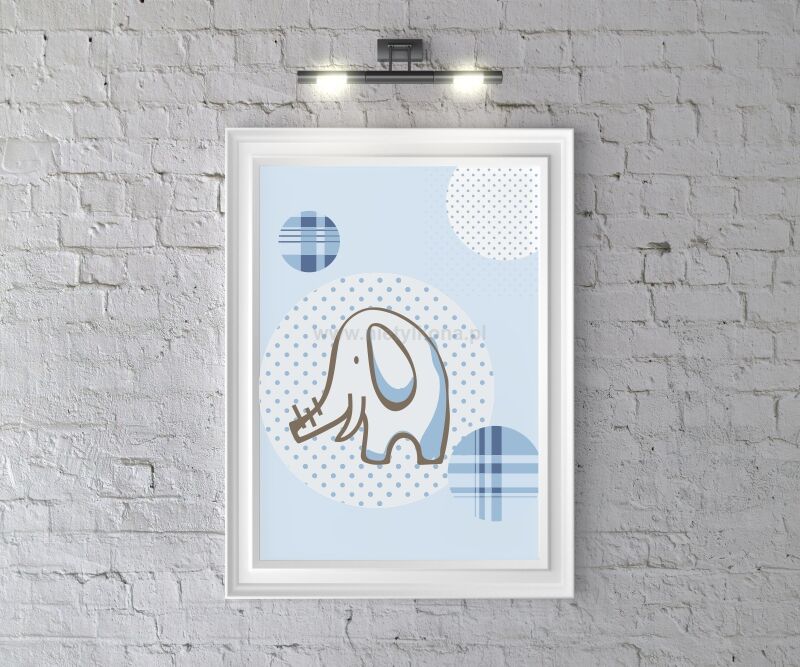 Plakat Pop Art Elephant