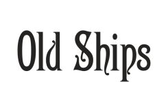 Naklejka Napis Old Ships